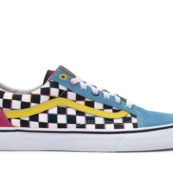 VANS Old Skool Crazy Checks Size Mens 6.5/Womens 8 - Picture 8 of 8